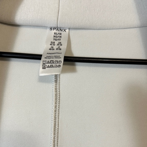 Spanx AirEssentials Cozy White Women's open front cardigan size XL - Picture 4 of 9